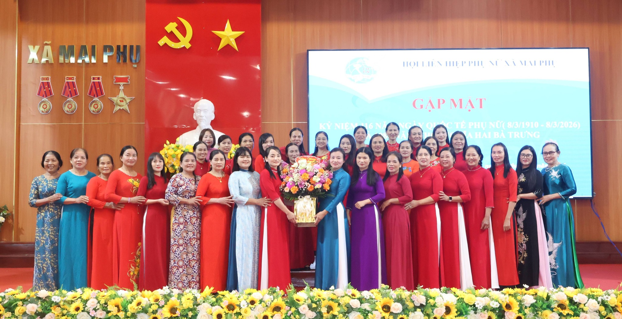 HỘI LIÊN HIỆP PHỤ NỮ XÃ MAI PHỤ TỔ CHỨC GẶP MẶT VÀ NÓI CHUYỆN CHUYÊN ĐỀ NHÂN KỶ NIỆM NGÀY QUỐC TẾ PHỤ NỮ 8/3