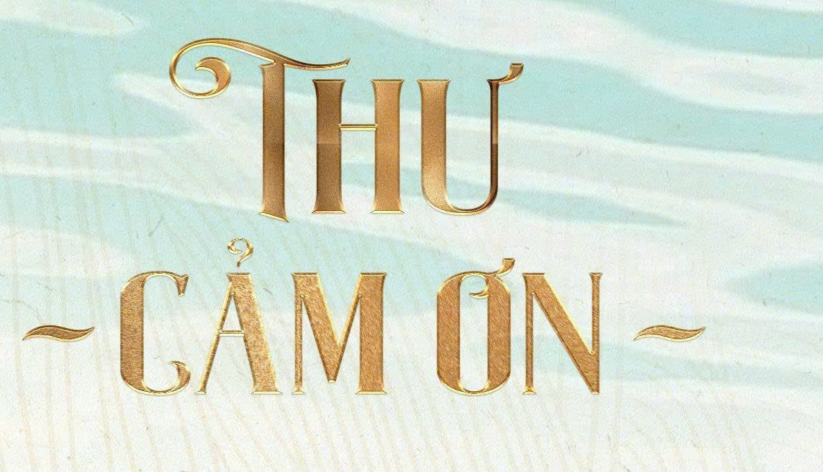 Thư cảm ơn!