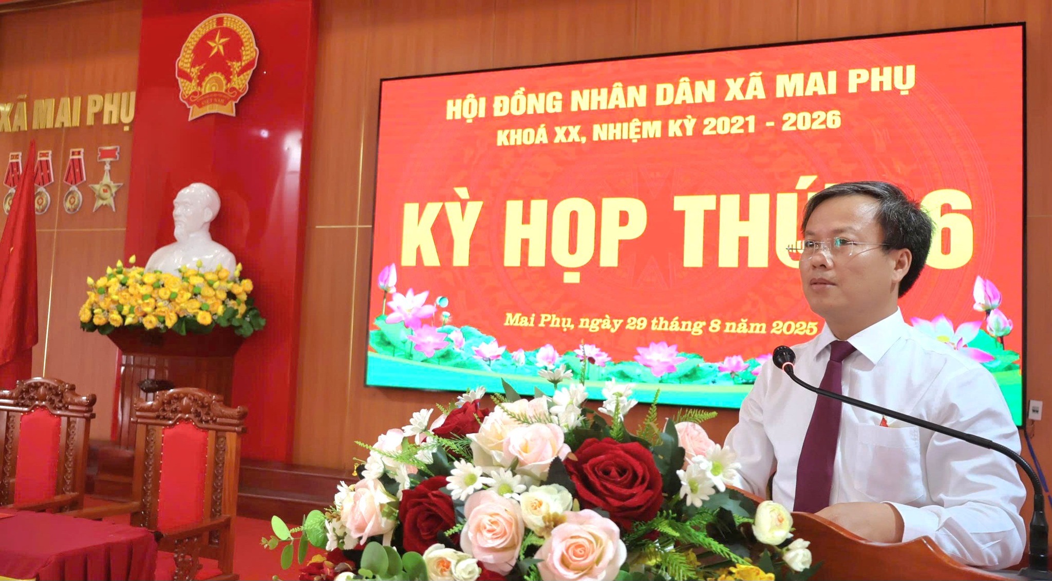 Xã Mai Phụ tổ chức Kỳ họp thứ 16 Hội đồng nhân dân xã khoá XX, nhiệm kỳ 2021-2026!