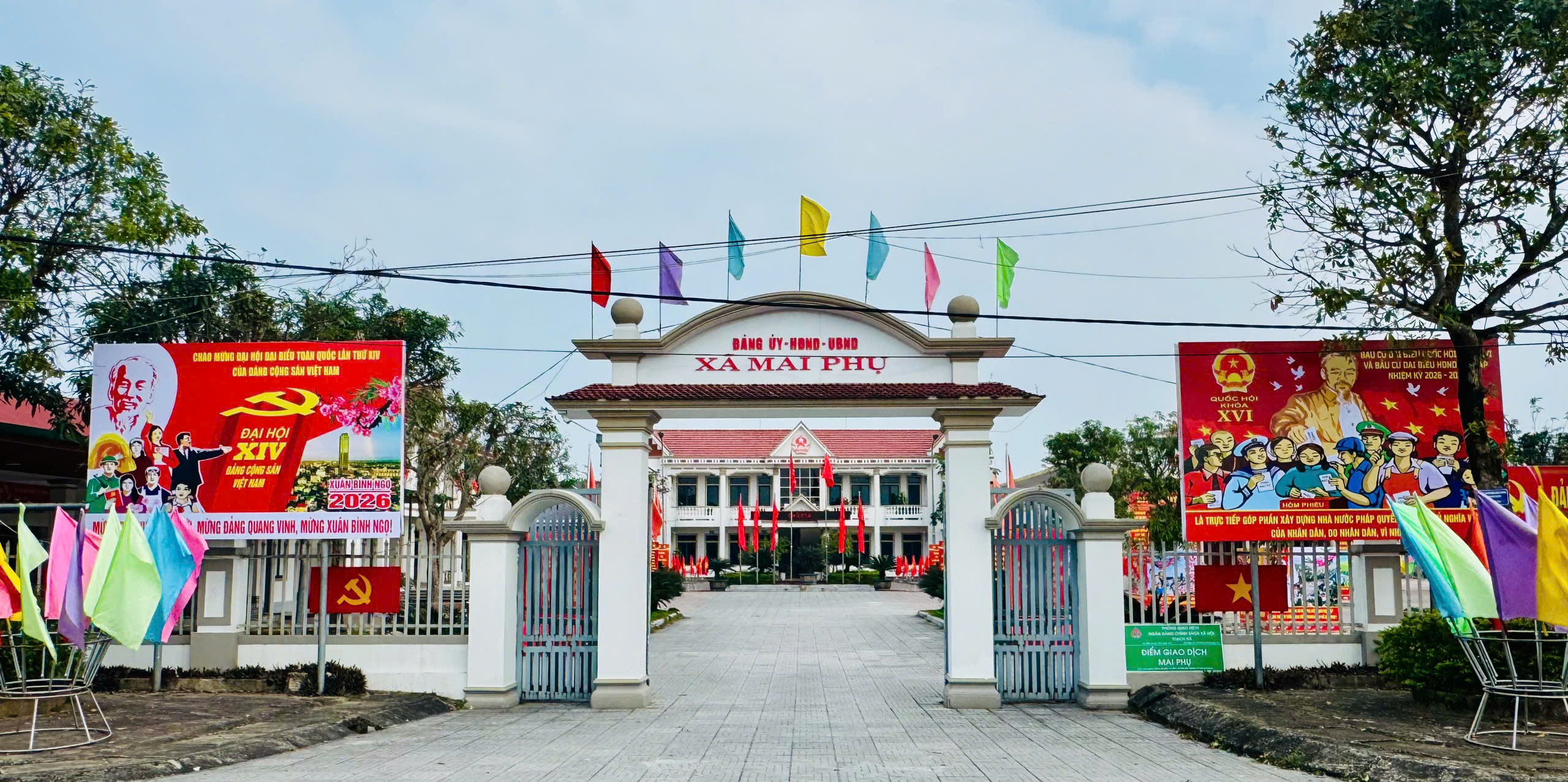 XÃ MAI PHỤ ĐẨY MẠNH CÔNG TÁC THÔNG TIN, TUYÊN TRUYỀN CHÀO MỪNG ĐẠI HỘI ĐẢNG TOÀN QUỐC LẦN THỨ XIV VÀ BẦU CỬ ĐẠI BIỂU QUỐC HỘI KHÓA XVI, HĐND CÁC CẤP NHIỆM KỲ 2026 - 2031