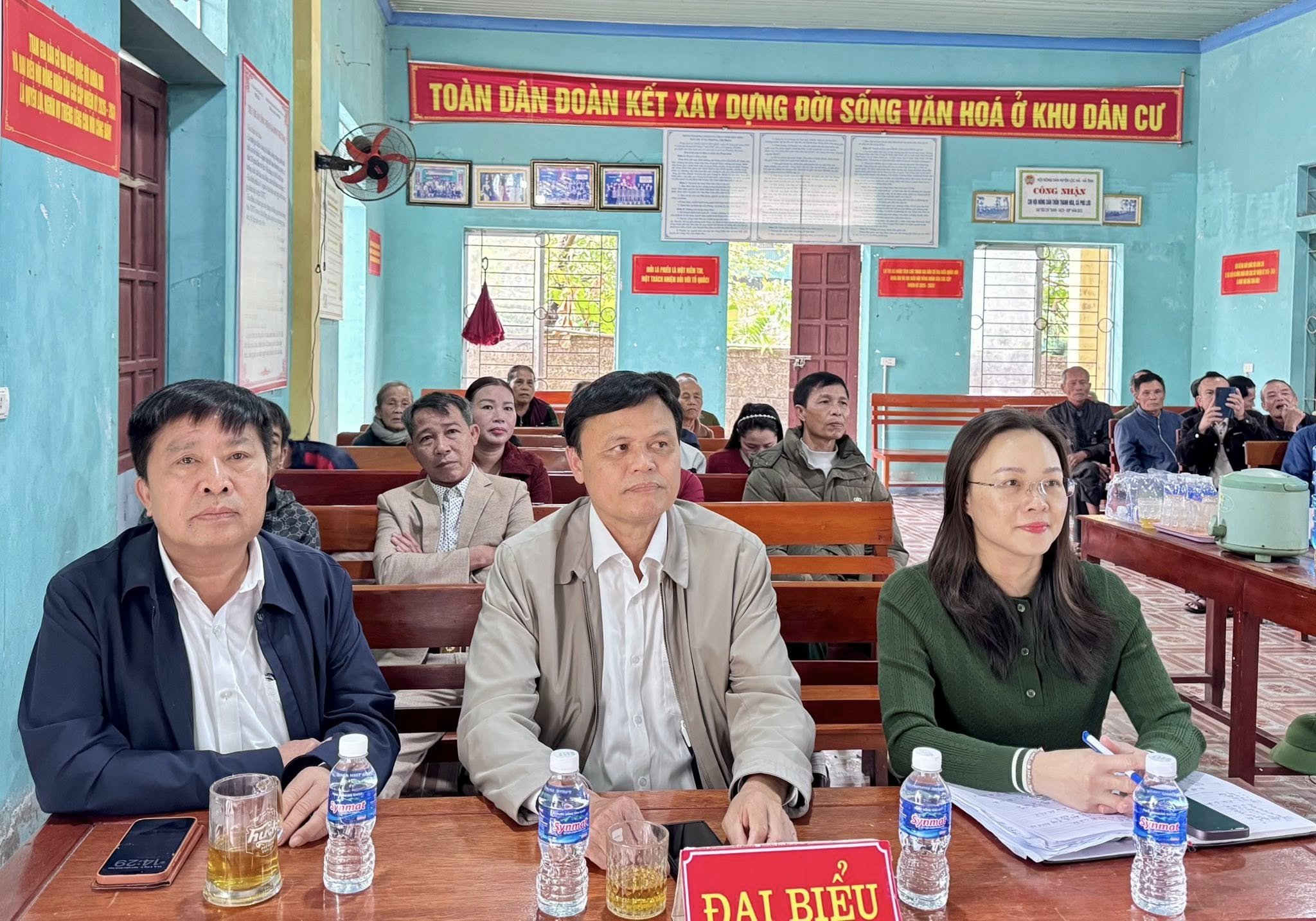 Tiếp xúc giữa cử tri với người ứng cử đại biểu HĐND xã Mai Phụ, nhiệm kỳ 2026 - 2031.