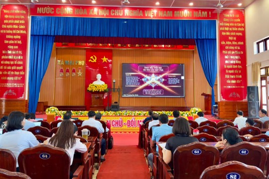 Mai Phụ học tập nghị quyết hội nghị lần thứ ba BCHTW Đảng khóa XIV