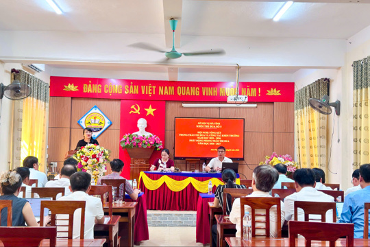 Khối thi đua số 5 - THCS tổ chức Hội nghị tổng kết công tác thi đua, khen thưởng năm học 2025 - 2026 