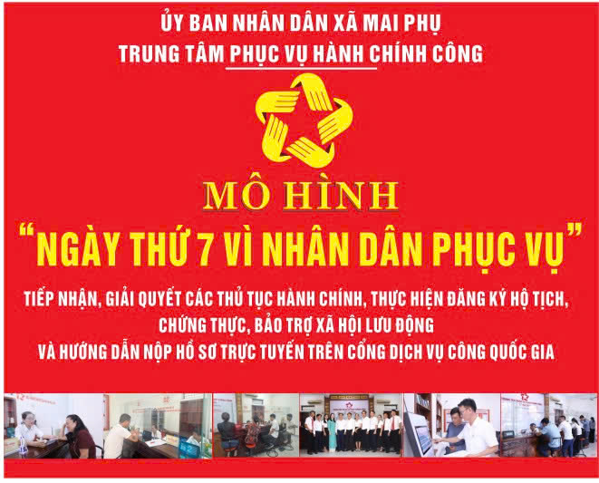 xã Mai Phụ: Hiệu quả từ mô hình " Ngày thứ bảy vì nhân dân phục vụ"