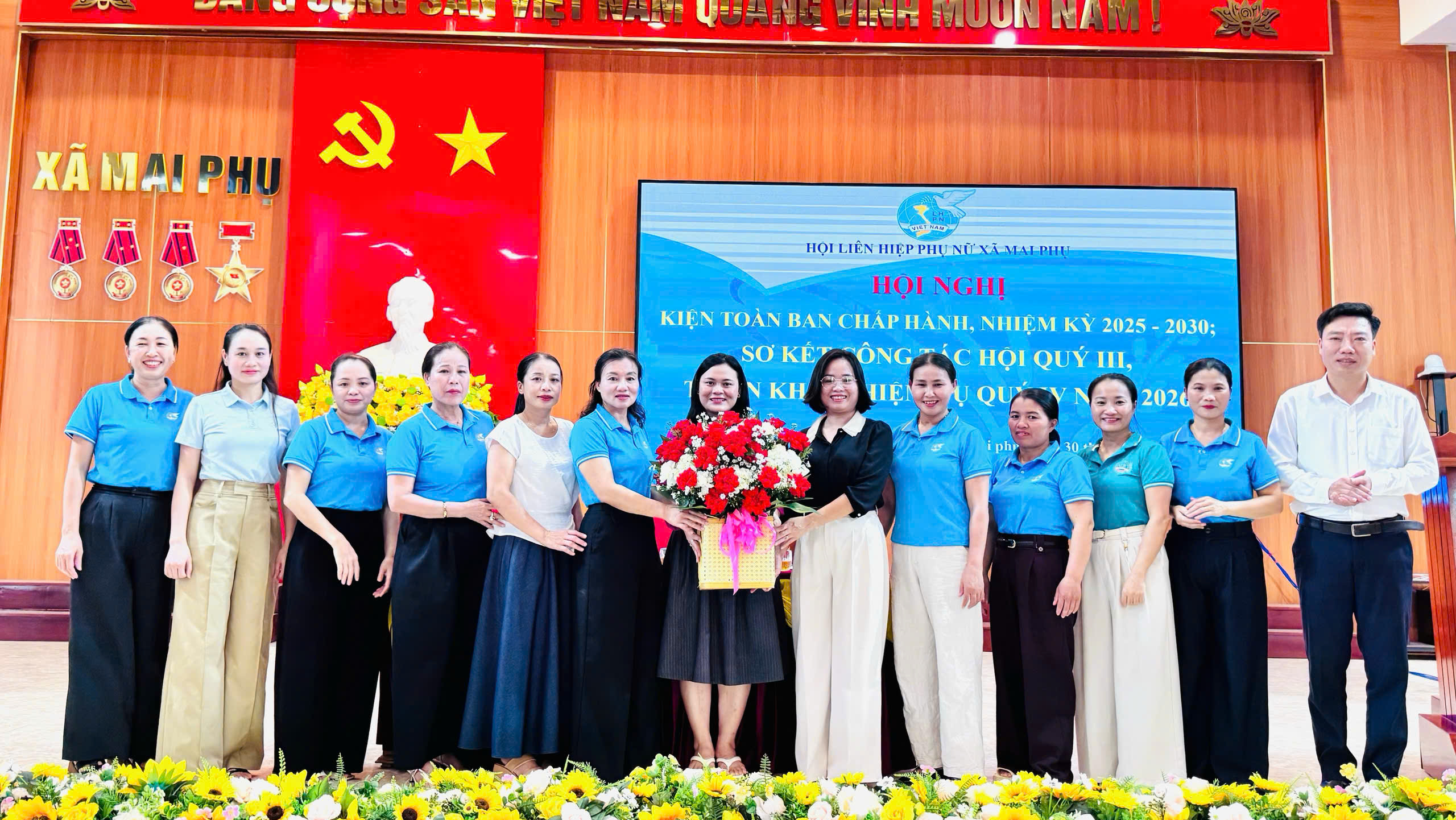 Hội Liên hiệp Phụ nữ xã Mai Phụ tổ chức Hội nghị kiện toàn Ban Chấp hành, Ban Thường vụ Hội LHPN xã nhiệm kỳ 2025–2030