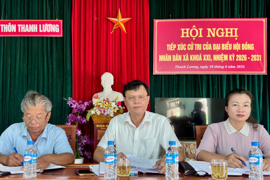 Mai Phụ: Tổ đại biểu số 1 HĐND xã lắng nghe ý kiến cử tri trước kỳ họp thứ 3 - HĐND xã khoá XXI.