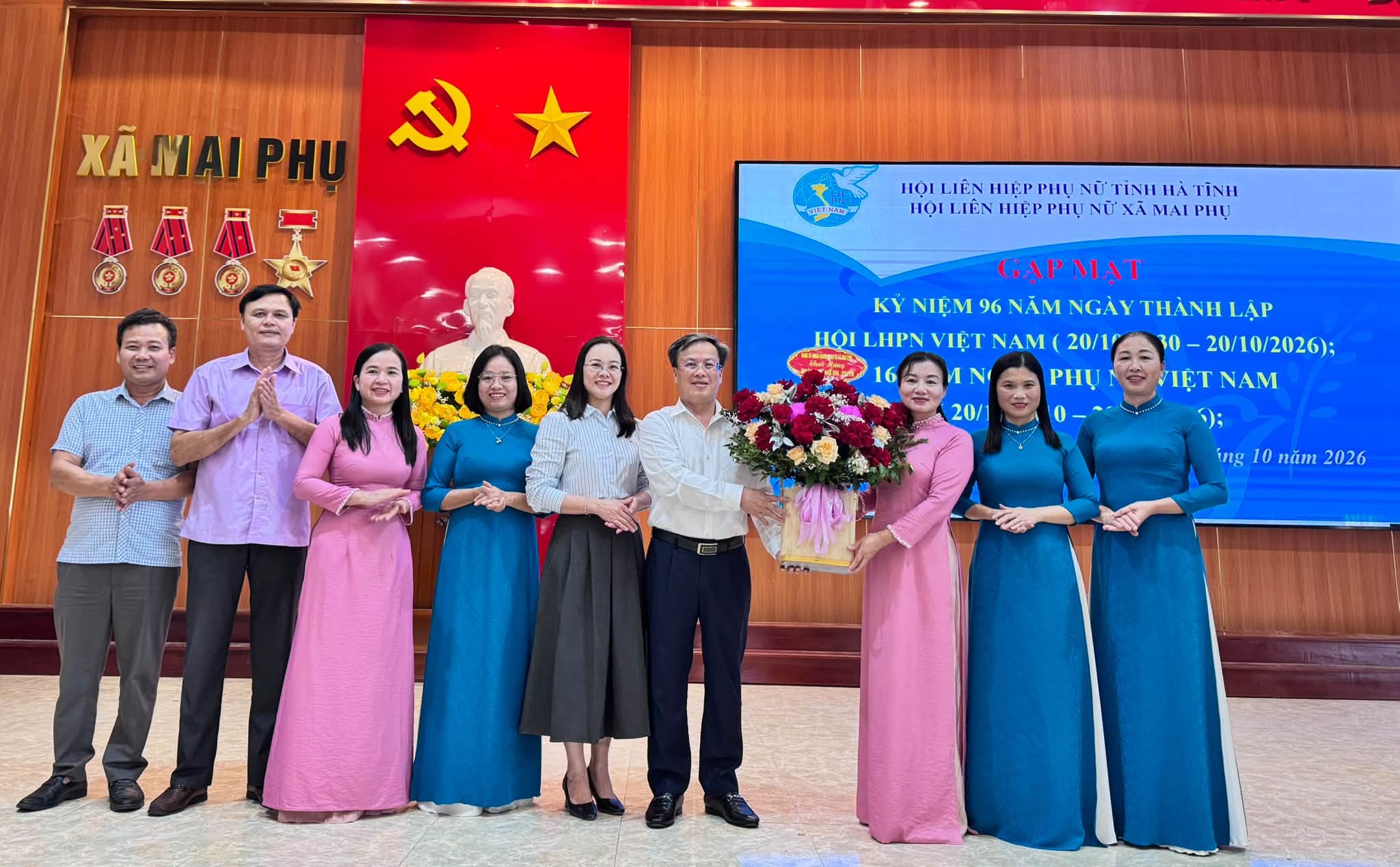 Hội Liên hiệp Phụ nữ xã Mai Phụ tổ chức buổi gặp mặt kỷ niệm 96 năm Ngày thành lập Hội Liên hiệp Phụ nữ Việt Nam (20/10/1930 – 20/10/2026)