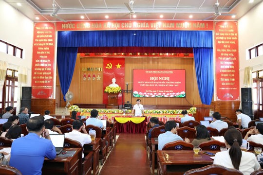 Mai Phụ triển khai công tác bầu cử Trưởng thôn sau sắp xếp, sáp nhập   