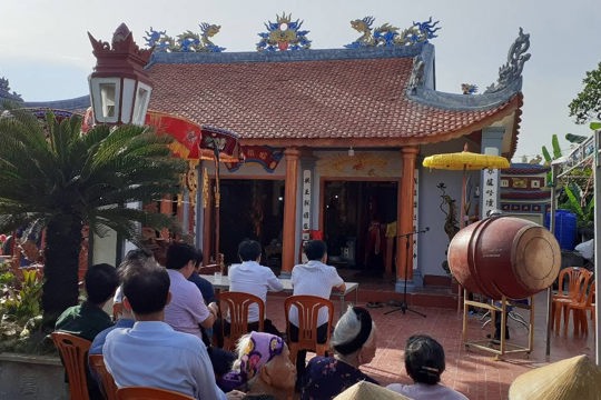Người dân thôn Mai Lâm, xã Mai Phụ náo nức chuẩn bị cho Lễ hội đền Chiêu Trưng Đại vương Lê Khôi năm 2026.